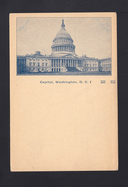 UX12 Capitol, Washington DC in Blue Unused