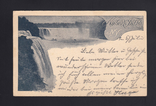 UX12 Niagara Falls, NY to Germany