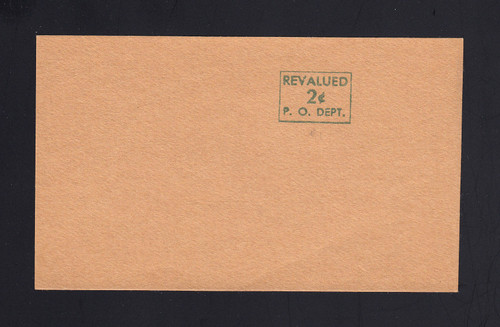 1952 Revalued Press Print Surcharge on Kraft Paper