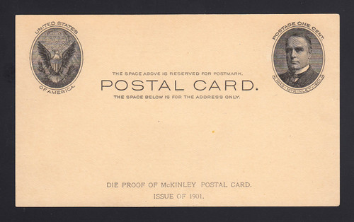 PROOF: UPSS # S21P-ad Full Face McKinley Die Proof