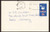 UX59 UPSS# S78 10c USA Map Postal Card, Used to Germany