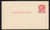 UY8m UPSS# M15 1c Washington, Red Mint Message Half