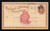 UX3 UPSS# S2 1c Postal Card, Illegal Advertising on Front, Red Organ, 1874