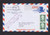 UC39 13c Kennedy Aerogramme to Israel, Returned for 2c Postage