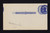 UX22b UPSS# S30Bc 1c William McKinley, Blue on bluish, Triple Impression, Mint Postal Card