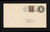 U521 UPSS# 3223-25 1 1/2c on 1c Green on White, die 3, First Day of Issue