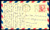 UXC3 UPSS# SA3c1 5c Eagle, red and blue Border Used Postal Card, Thin Dividing Line at top