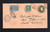 U402 1c Green on Oriental Buff USED Entire, #E10 Special Delivery