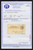 UX8d UPSS # S7ev 1c DOUBLE IMPRESSION Vertical, USED Postal Card, PF Certificate