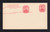 UX25a UPSS # S35Ba 2c Red Unused, DOUBLE IMPRESSION, PF Certificate