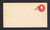 U502b, UPSS # 3177-27 1 1/2c on 2c Carmine on White, die 7, Mint Entire