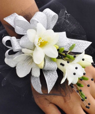 prom corsage with black dress Corsages to Complement Your Look  Wisteria