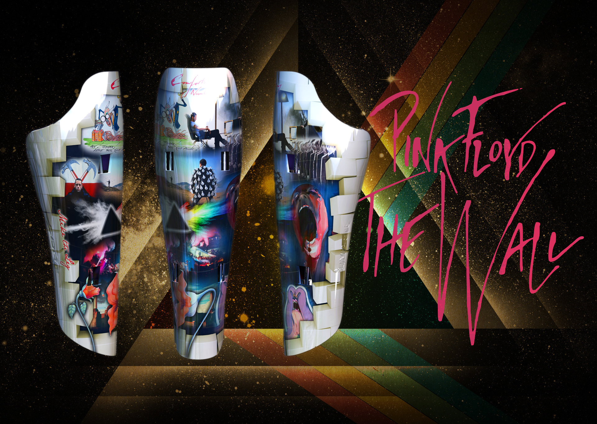 Music Legend Signs Man’s Prosthetic Leg Cover