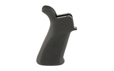 Hogue OverMolded Rubber Beavertail Grip without finger grooves Black