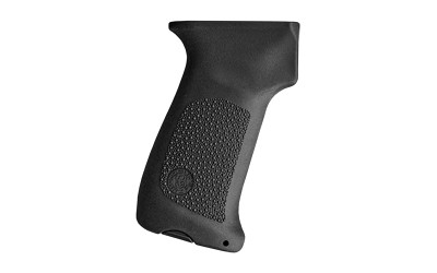 Hogue OverMolded Rubber Grip (No Finger Grooves) for AK-47/74 Black