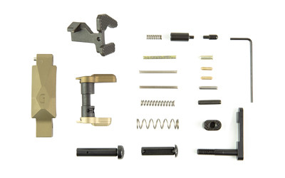 Geissele Ultra Duty Lower Parts Kit, No Grip Desert Dirt