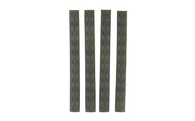 Hexmag Sentry M-LOK Rail Covers 4 Pack Black