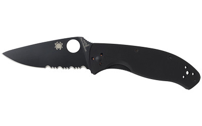 Spyderco Tenacious G-10 CombinationEdge Black