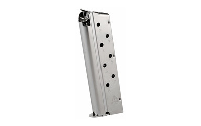 Mec-Gar 1911 .40S&W 8 Round Magazine Nickel
