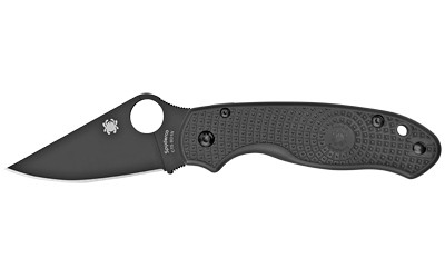 Spyderco Para 3 Lightweight Black Plainedge 