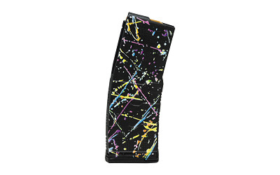Amend2 AR-15 30rnd Magazine Mod3 5.56 Neon Splatter