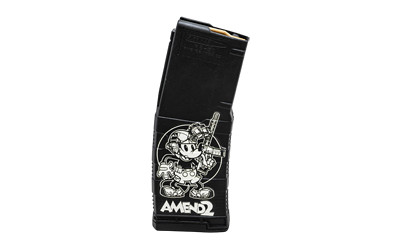 Amend2 AR-15 30rnd Magazine Mod3 5.56 Steamboat Willie
