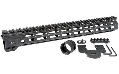 Midwest Combat Rail M-LOK 15" Free Float Handguard Black