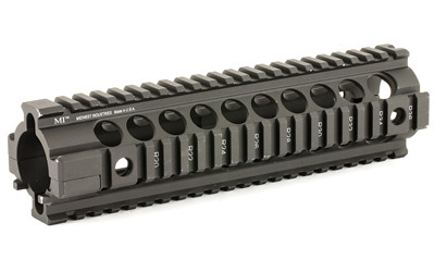 Midwest Gen2 Two Piece Free Float Handguard Mid Black