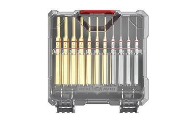 Real Avid Accu-Punch 11 Piece Standard Brass/Steel Pin Punch Set