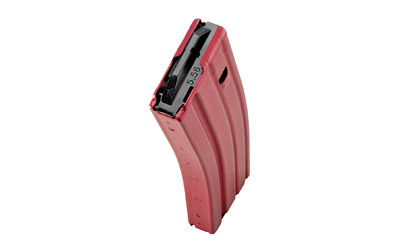 DURAMAG Aluminum Magazine 5.56/.223 30 round Red with Black Follower