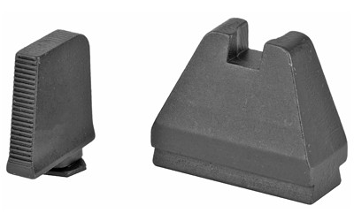 AmeriGlo Suppressor 9XL Height Flat Black Sights for Glock