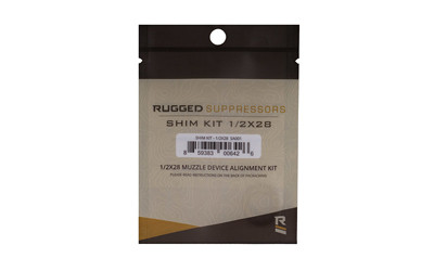 Rugged Suppressors Shim Kit 1/2x28