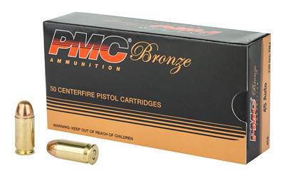 PMC Bronze .45 ACP 230gr FMJ 50 Round Box