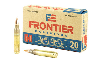 Frontier Cartridge .223 Rem 55gr HP Match 20 Round Box