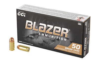 Blazer .380 ACP 95gr FMJ Brass 50 Round Box