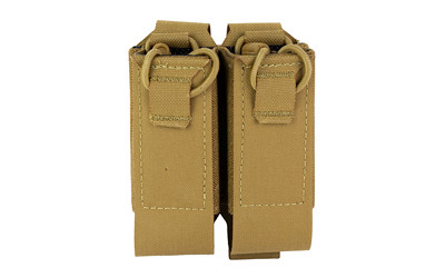 Haley Strategic Double Pistol Mag Pouch Coyote Brown
