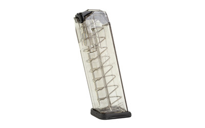 ETS 9mm 10 Round Magazine for Glock 17/19/26 Clear