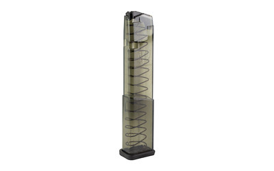 ETS 9mm 19 Round Magazine for Glock 43X/48 Carbon Smoke