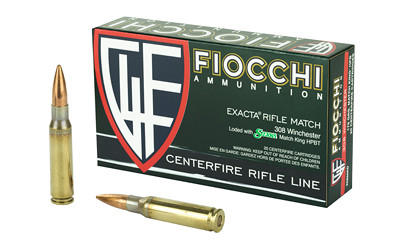 Fiocchi Ammunition 308 Win 175gr HPBT MK 20 Round Box