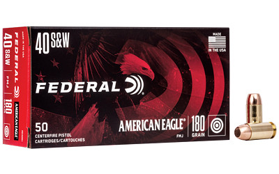 Federal American Eagle 40 S&W 180gr FMJ 50 Round Box