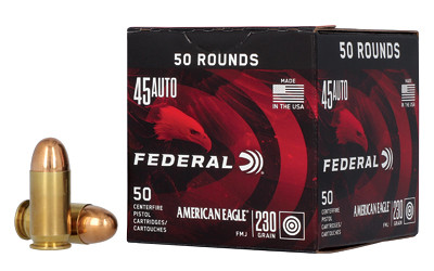 Federal American Eagle .45 ACP 230gr FMJ 50 Round Box