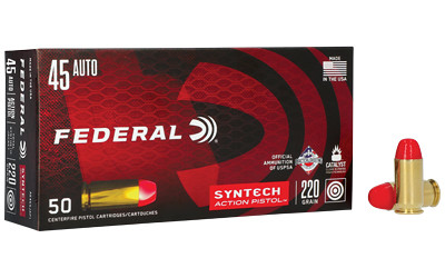 Federal Syntech Action .45 ACP 220gr TSJ 50 Round Box