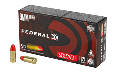 Federal Syntech Action 9mm 124gr TSJ 50 Round Box