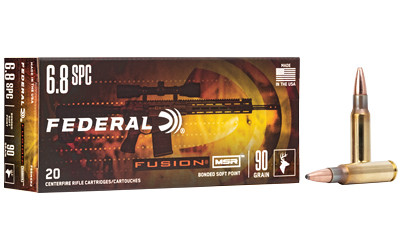 Federal Fusion MSR 6.8 SPC 90gr SP 20 Round Box