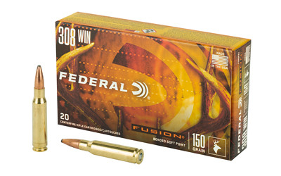 Federal Fusion .308 Win 150gr SP 20 Round Box