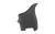 Hogue HandALL Beavertail Grip Sleeve Sig P365 Slate Gray