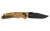 Hogue Deka 3.25" Clip Point Black Blade FDE Polymer Frame - 2
