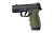 Hogue HandALL Beavertail Grip Sleeve Sig P365 X-MACRO OD Green