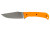 Hogue Extrak XL Fixed Blade 3.9" Tumbled Clip Point Blade Orange G10 Frame