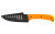 Hogue Extrak XL Fixed Blade 3.9" Tumbled Clip Point Blade Orange G10 Frame - 3